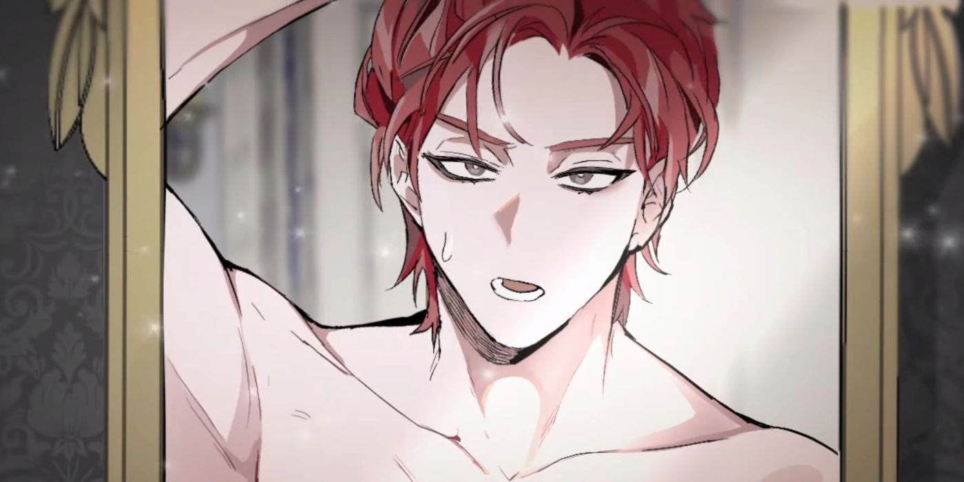 Lout of Count’s Family trailer screenshot, featuring Cale surprised to wake up in a new body