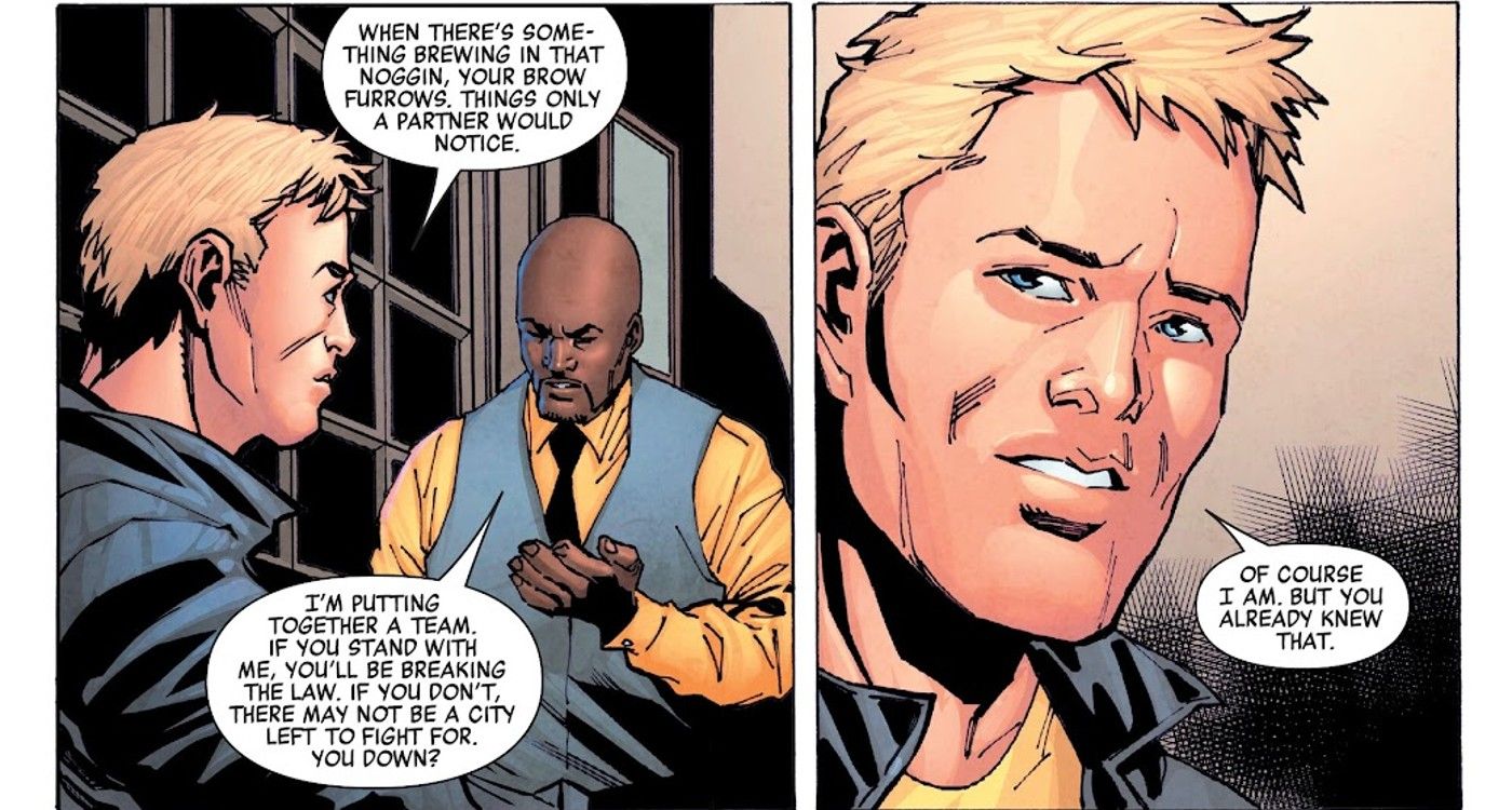 Luke Cage Gang War #2, Luke Cage recruits former Iron Fist Danny Rand