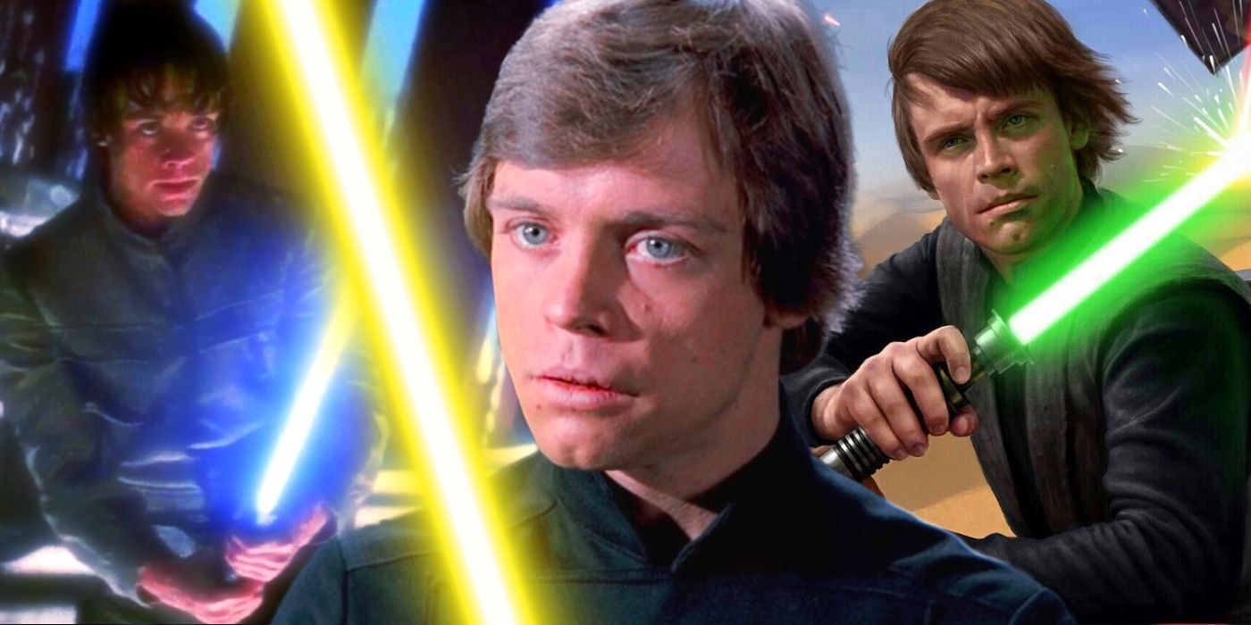 Luke Skywalker Between Empire Strikes Back and Return of the Jedi