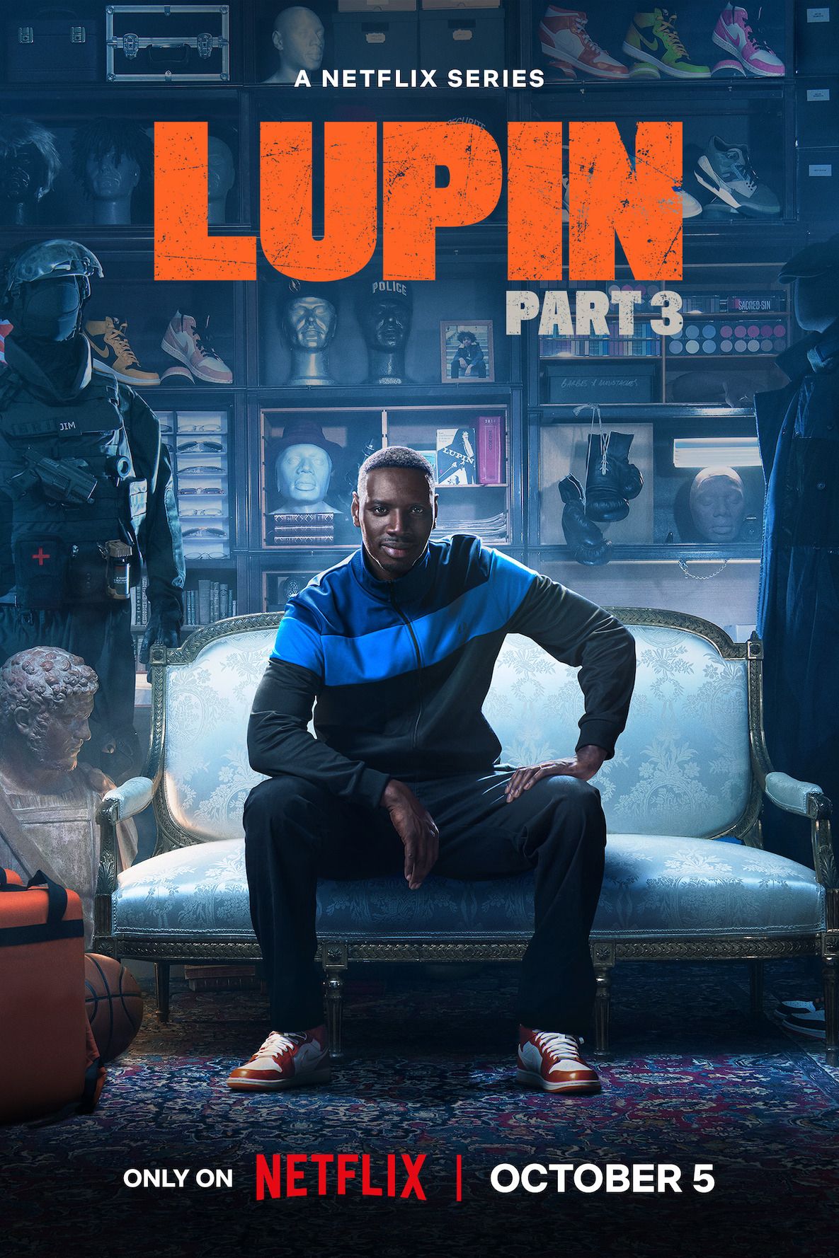 Poster Serial TV Netflix Lupin Bagian 3