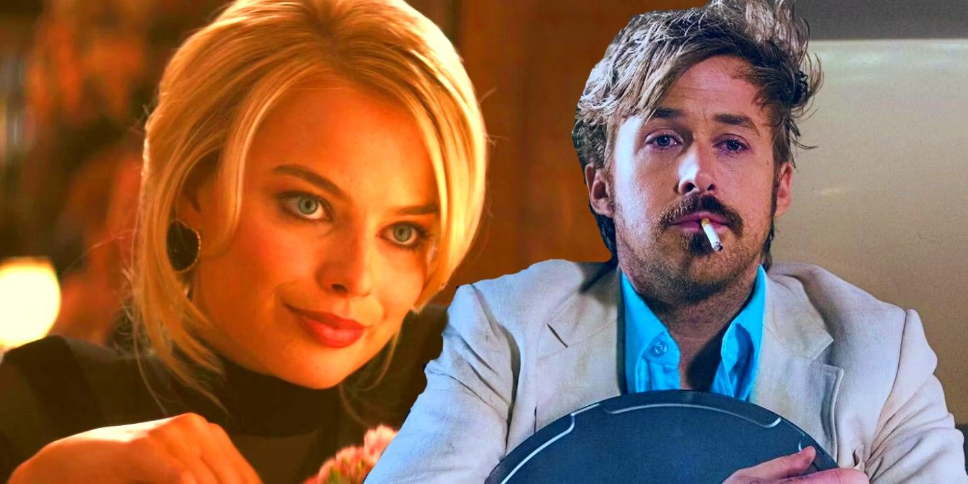 Margot Robbie in The Wolf of Wall Street and Ryan Gosling in The Nice Guys