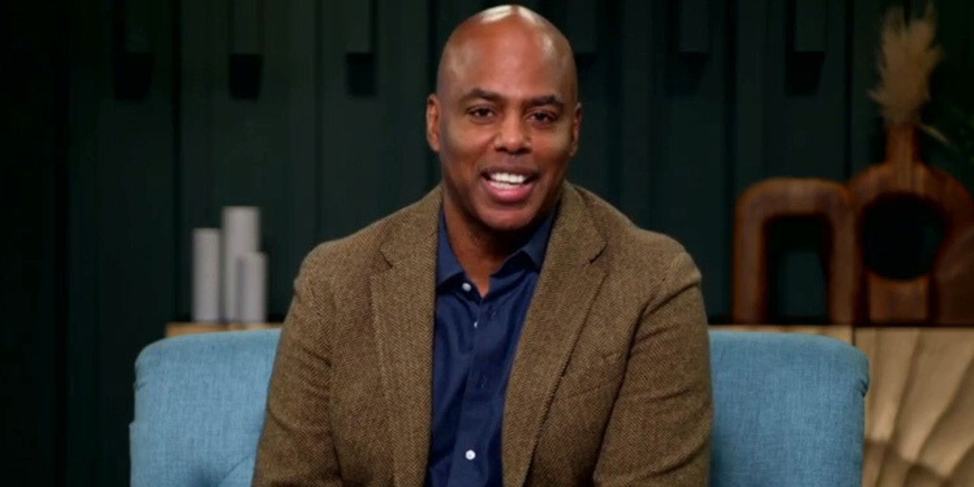 Married at First Sight The Journey So Far host Kevin Frazier doing an introduction