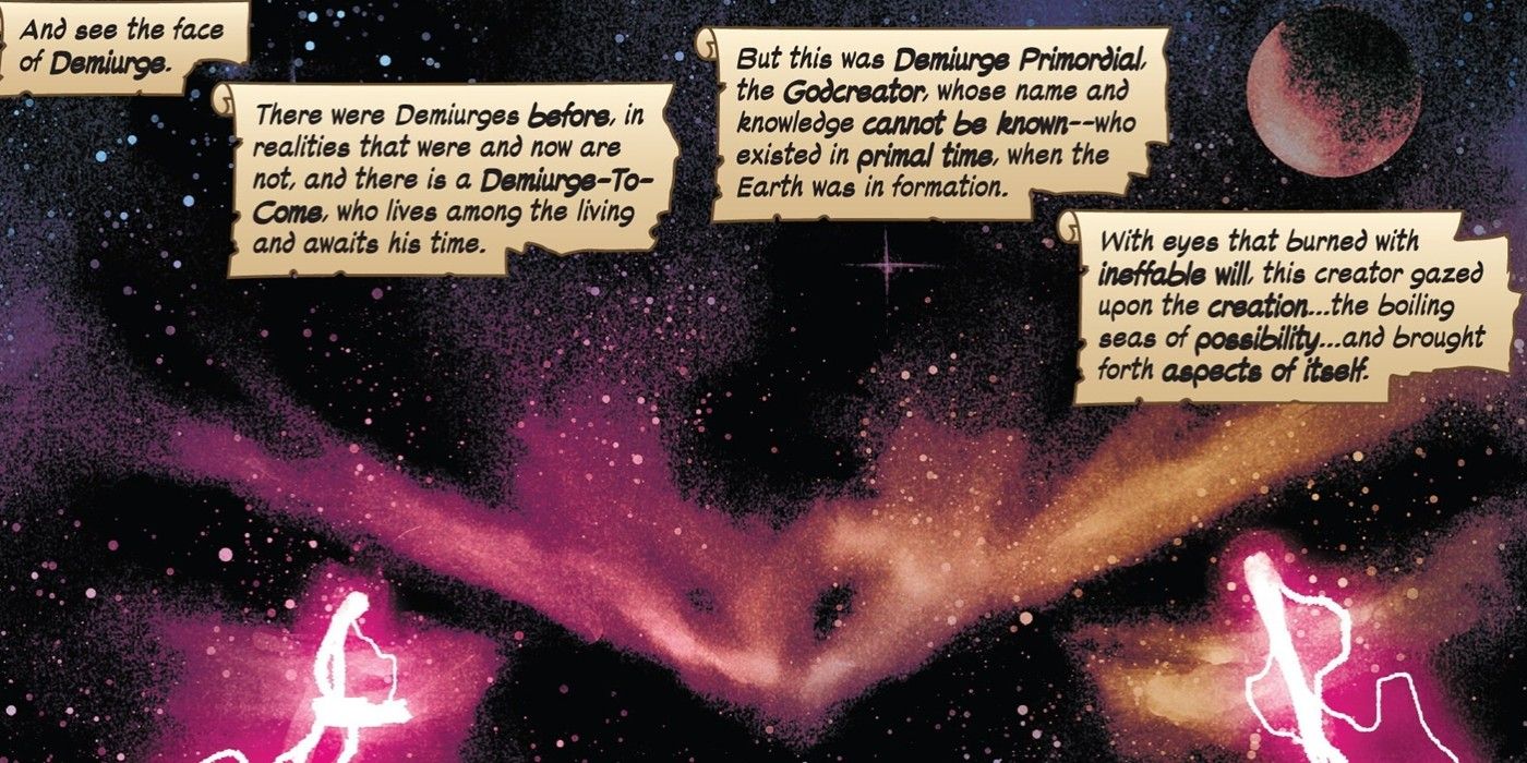 Marvel Officially Updates Its Ranking of Gods with the DEMIURGE PRIMORDIAL