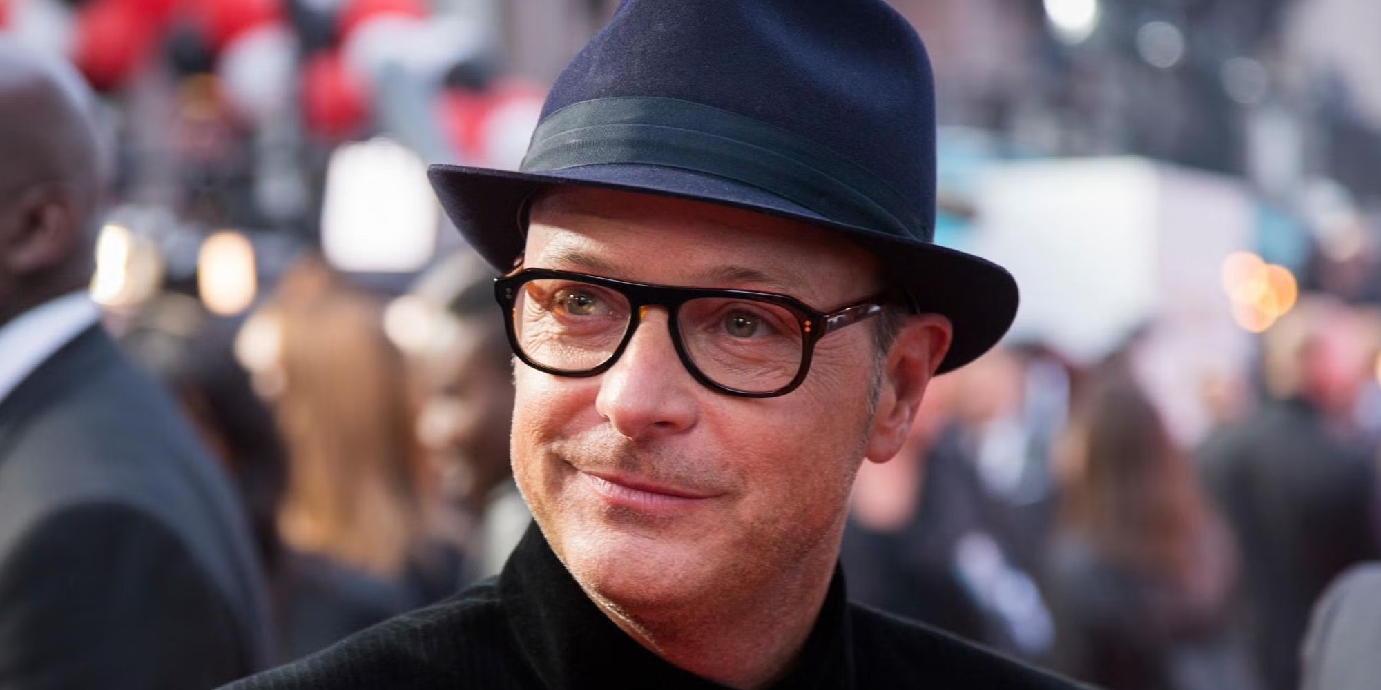 Matthew Vaughn at the premiere of Kingsman