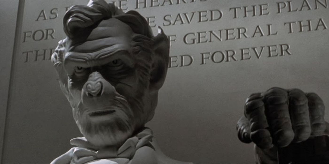 Memorial of General Thade from Planet of the Apes