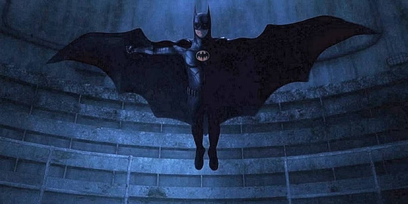 Michael Keaton's Batman takes flight in The Flash