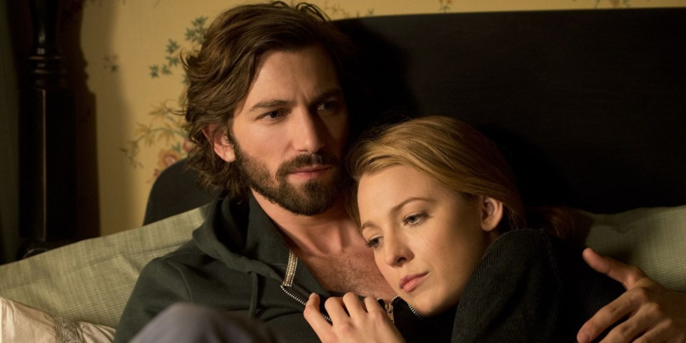 Adaline (Blake Lively) rests on Ellis in The Age of Adaline