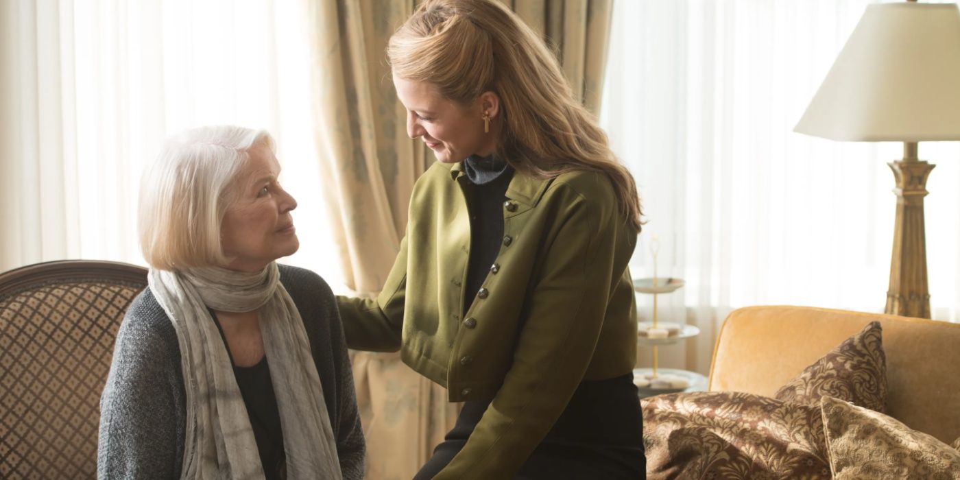 Adaline (Blake Lively) sits with Flemming (Ellen Burstyn) in The Age of Adaline