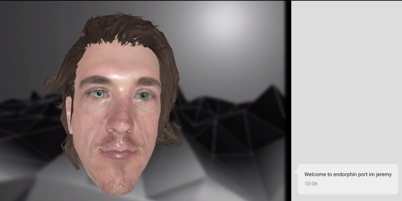 Jeremy’s head on the Endorphin Port website