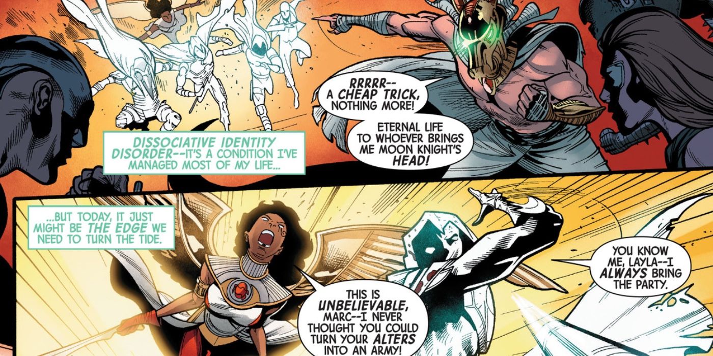 Moon Knight’s personalities join forces and attack his brother