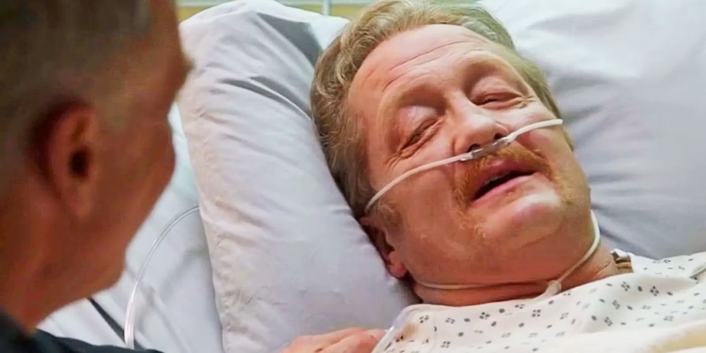 Mouch in a hospital bed in Chicago Fire