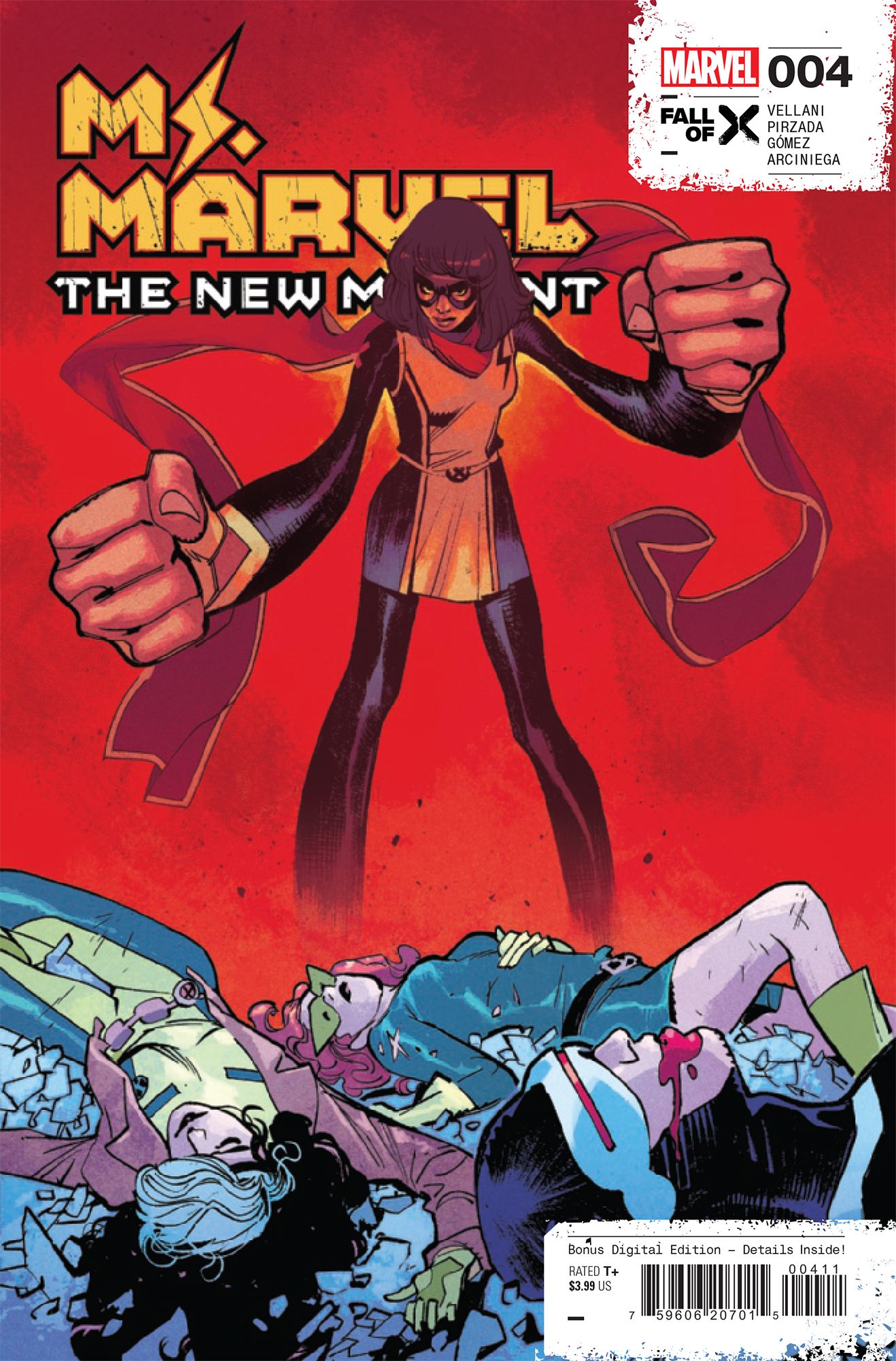 Ms Marvel The New Mutant 4 Cover 