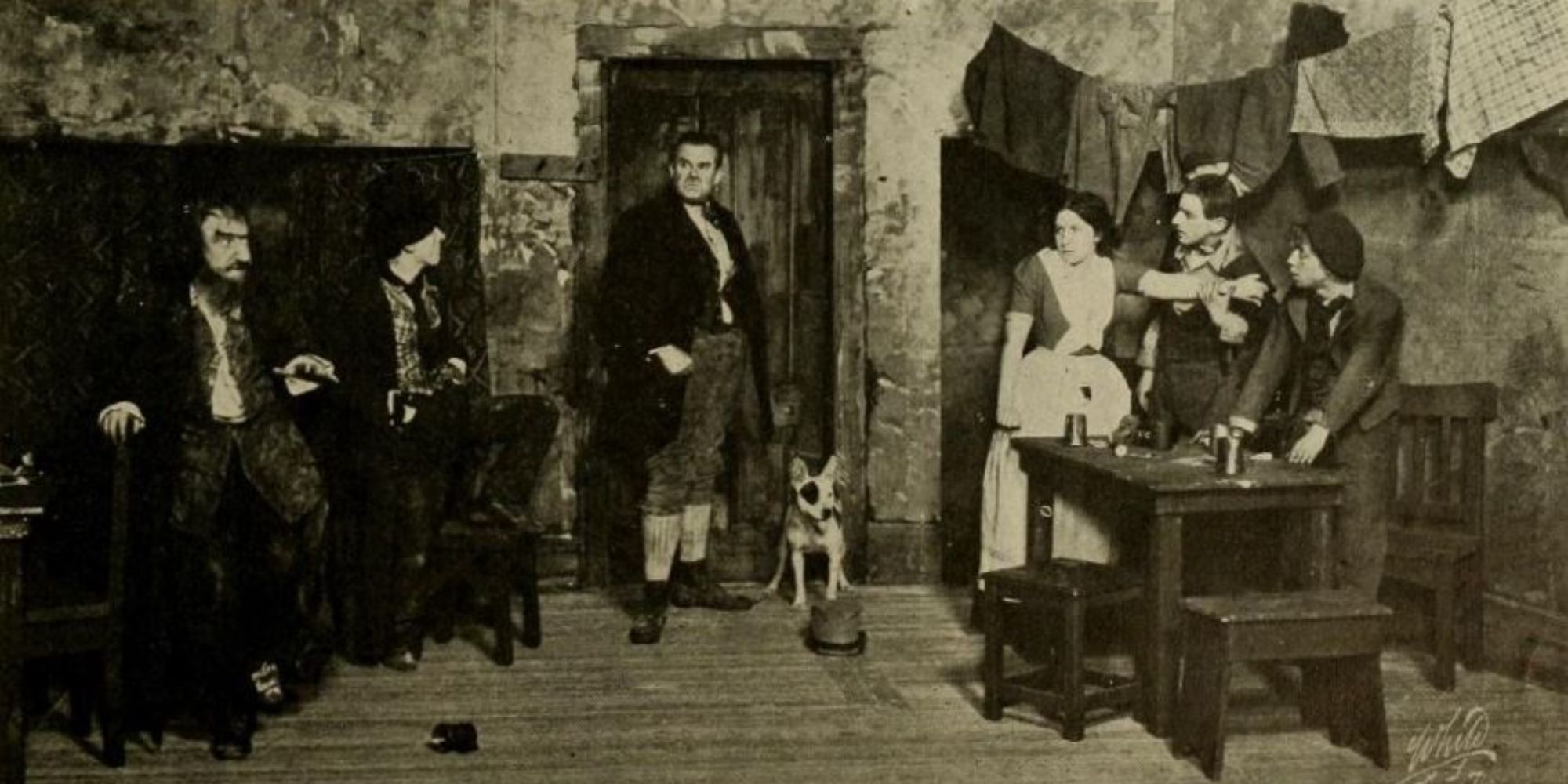 A Still From Oliver Twist 1912