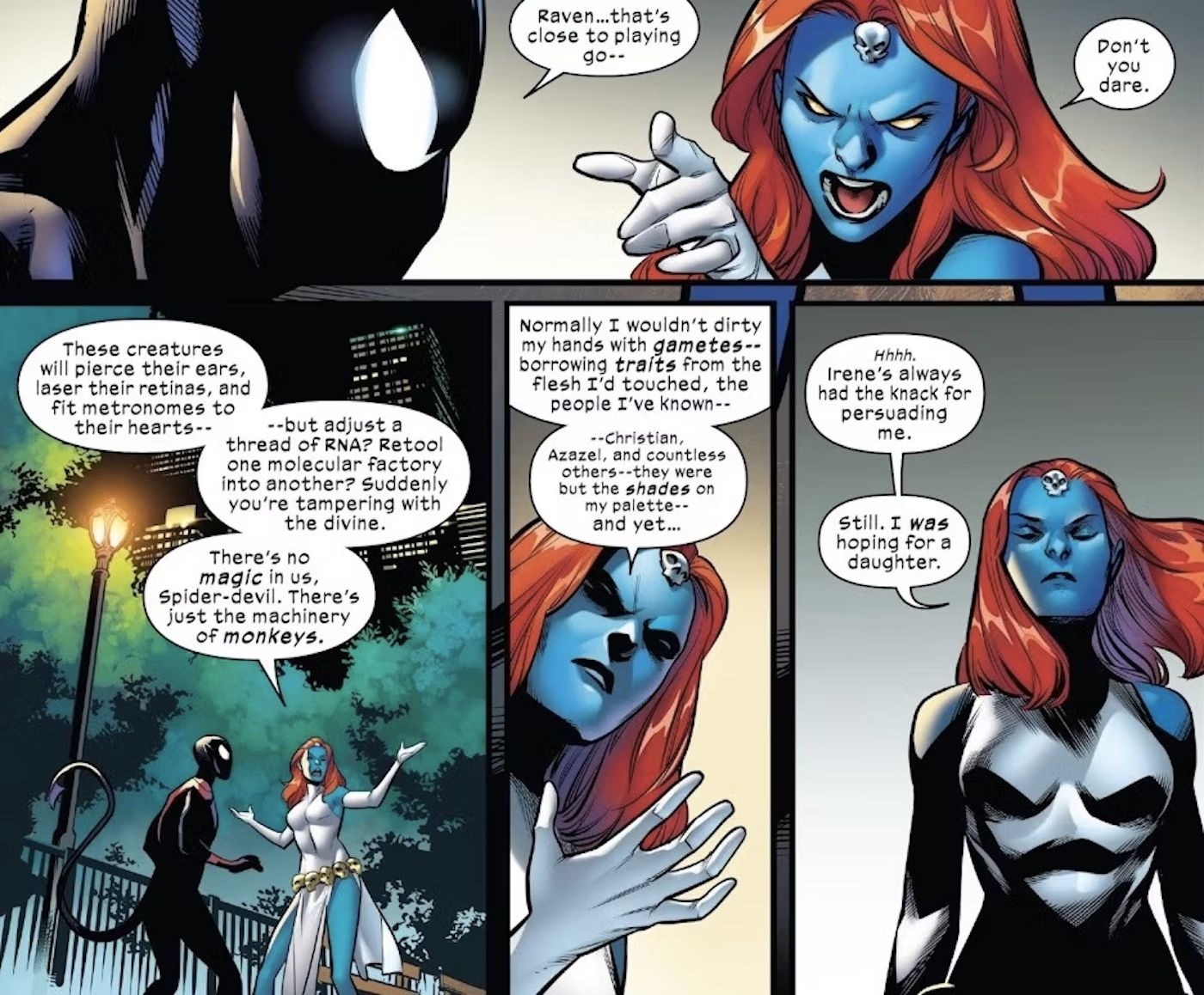 Tigris Mystique Her powers: - Enhanced Strength and Agility: Like