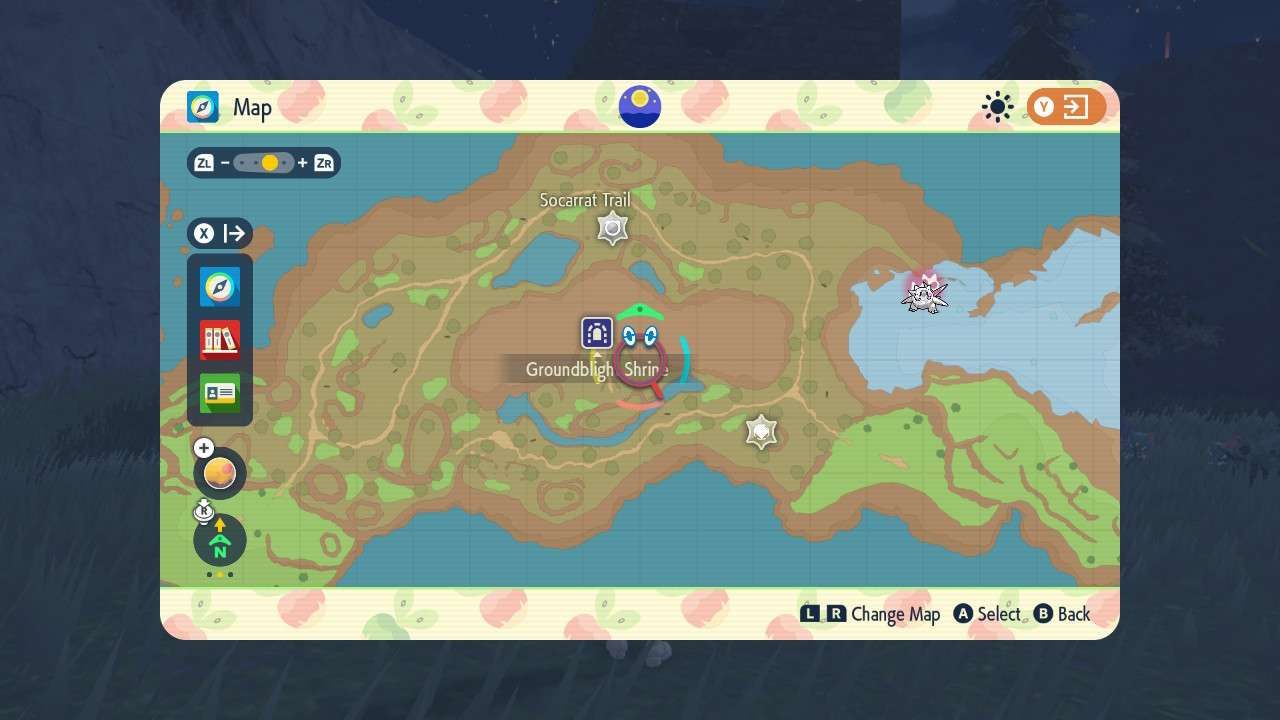 Necrozma location in Pokemon Scarlet &amp; Violet Indigo Disk DLC