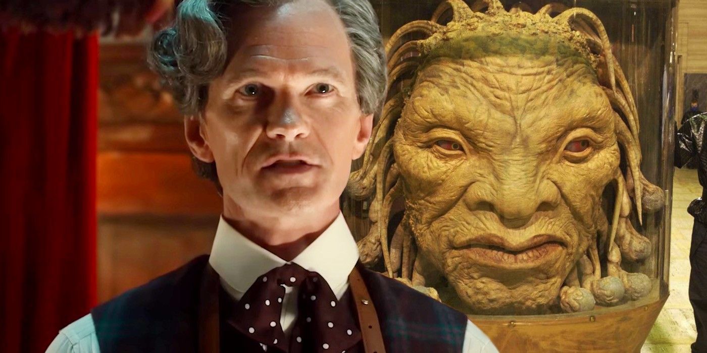 Neil Patrick Harris as the Toymaker and the Face of Boe in Doctor Who