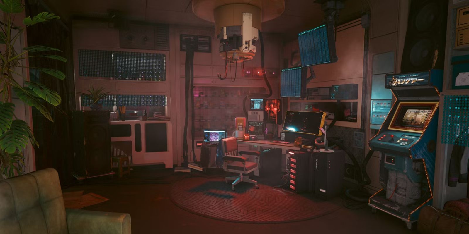 Small Apartment Cyberpunk