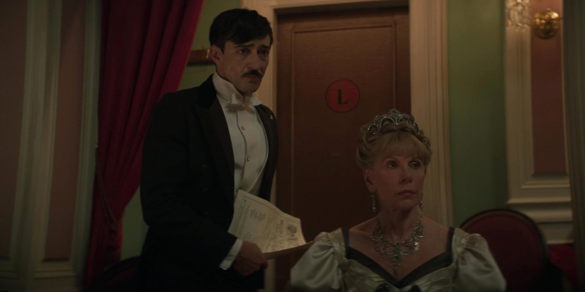 Oscar and Agnes in the Gilded Age season 2