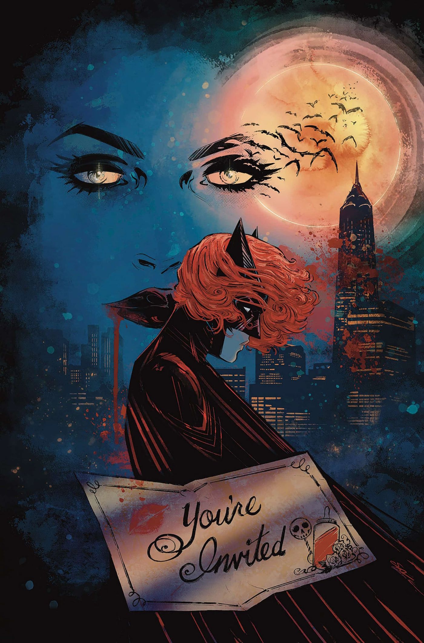 Outsiders-5-1- Kate Kane Is Invited To The Nocturne Ball