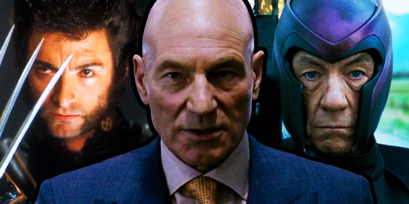 Patrick Stewart's Professor X, Hugh Jackman's Wolverine and Ian McKellen's Magneto in Fox's X-Men Universe
