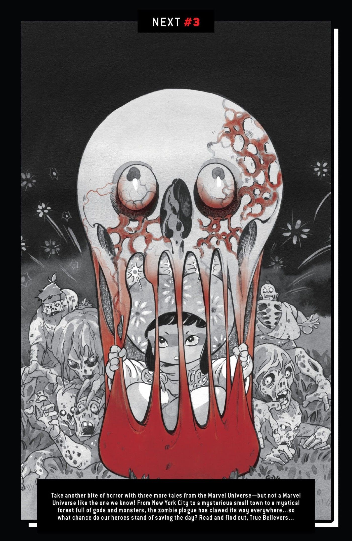 Peach Momoko Marvel Zombies