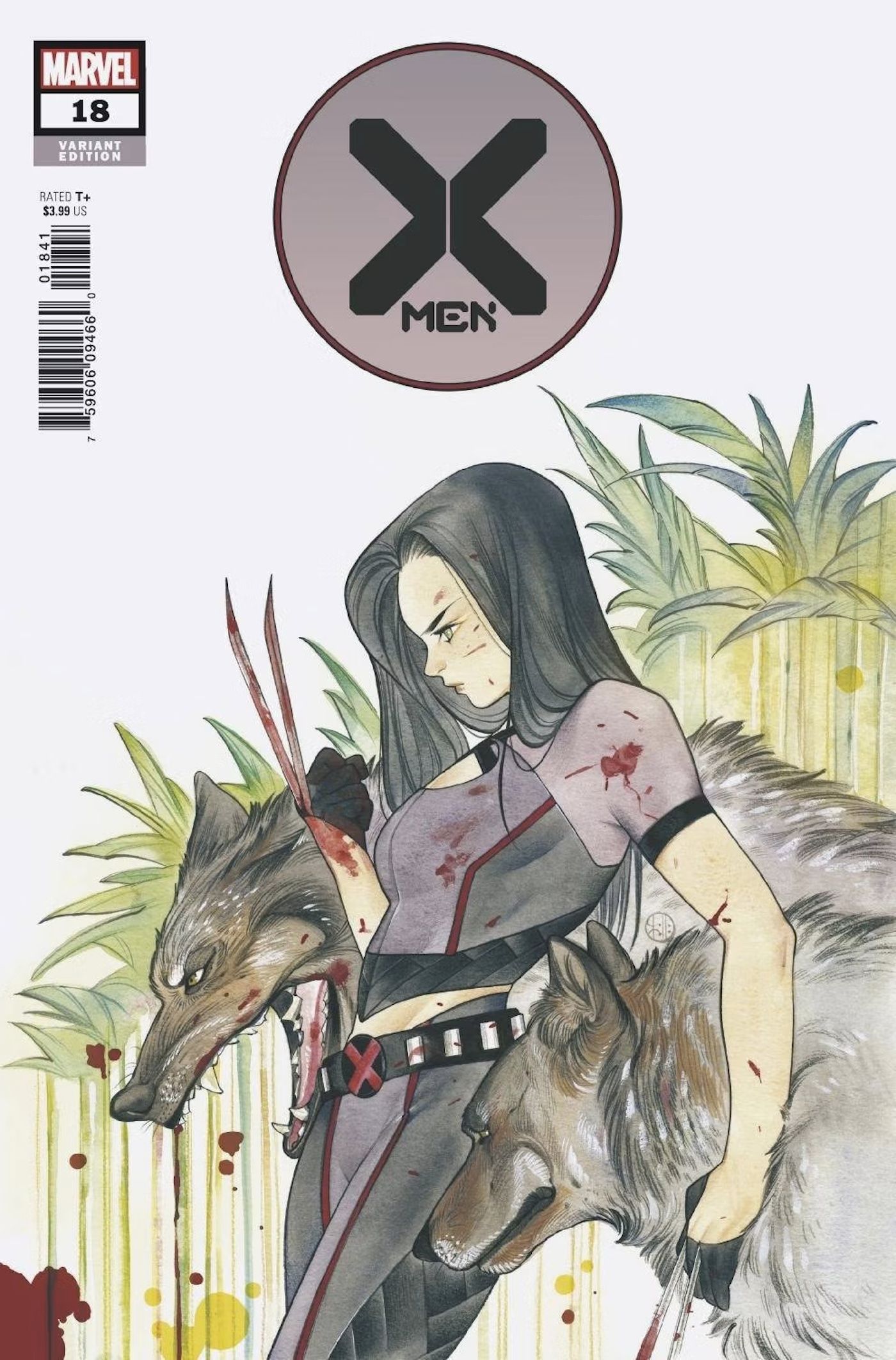 Peach Momoko X-Men 18 cover