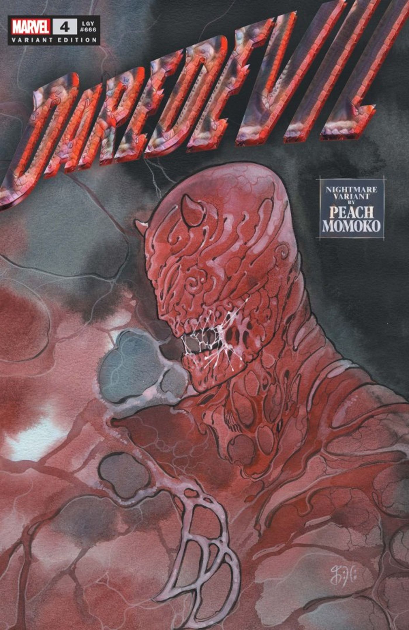 Daredevil #4, Peach Momoko variant cover