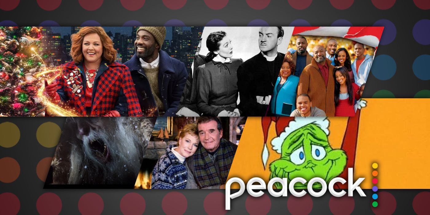 Custom image of the best Christmas movies on Peacock