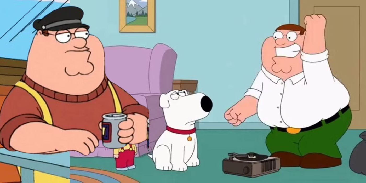 Peter Griffin on Family Guy.