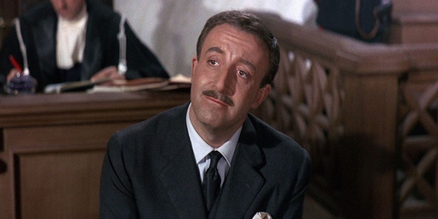 Peter Sellers in The Pink Panther.