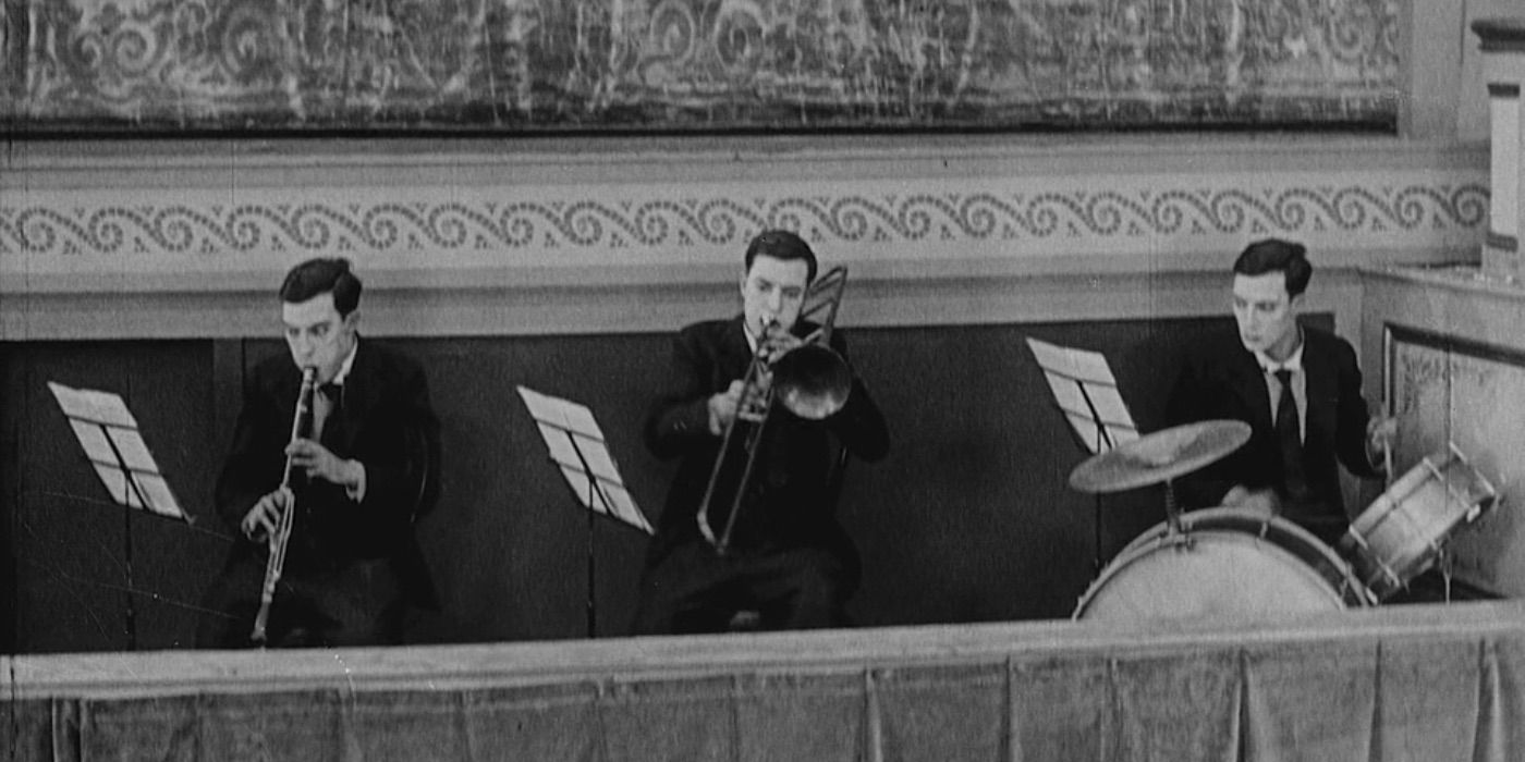 Buster Keaton's Three Musical Instruments at The Playhouse.