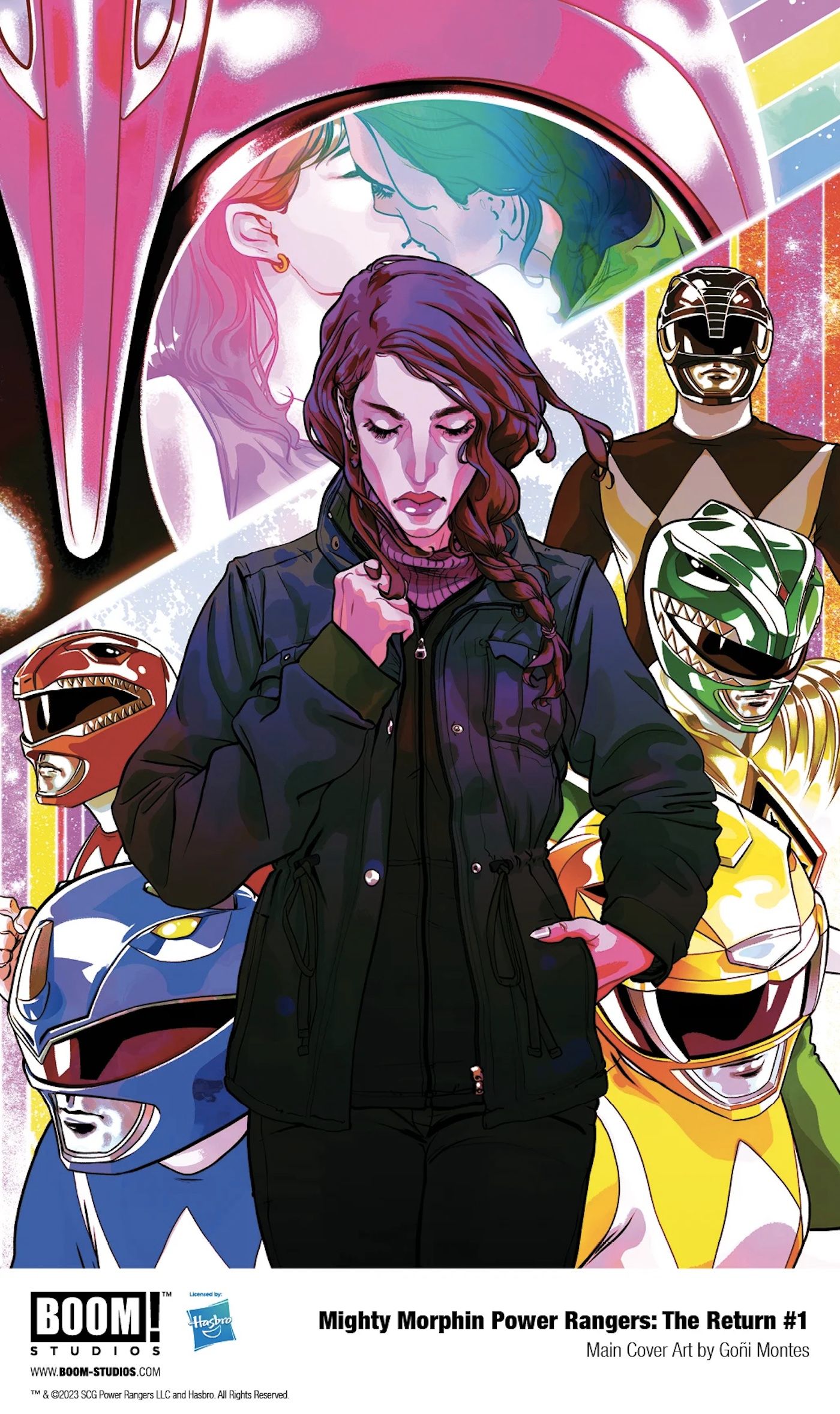 Power Rangers the Return Cover