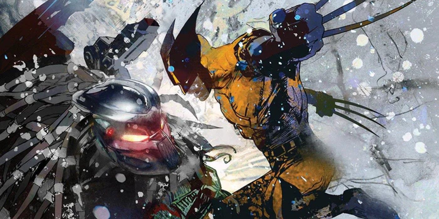 Predator vs. Wolverine #4 Variant Cover Bill