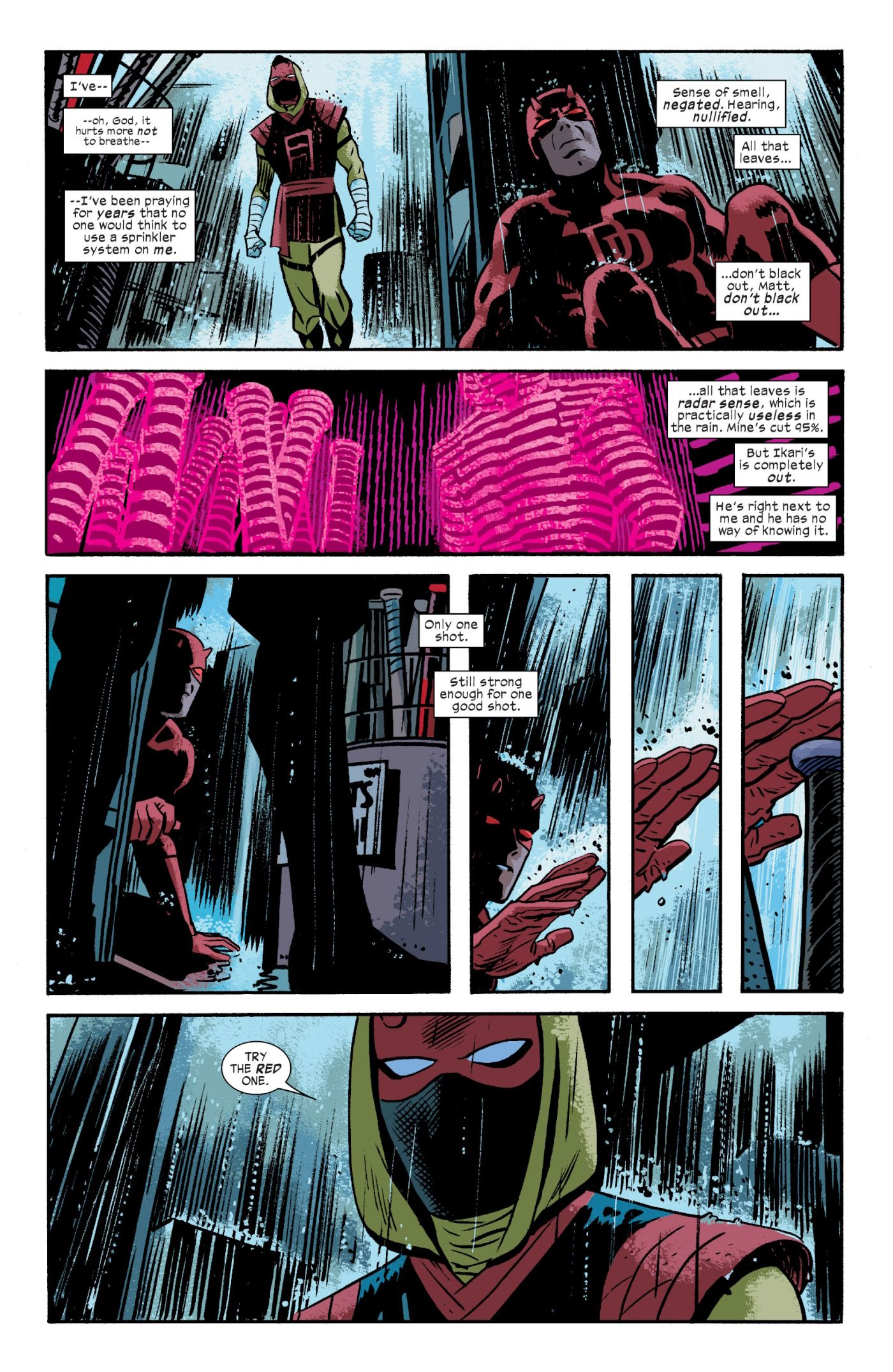 Rain Ruins Daredevil&rsquo;s Powers