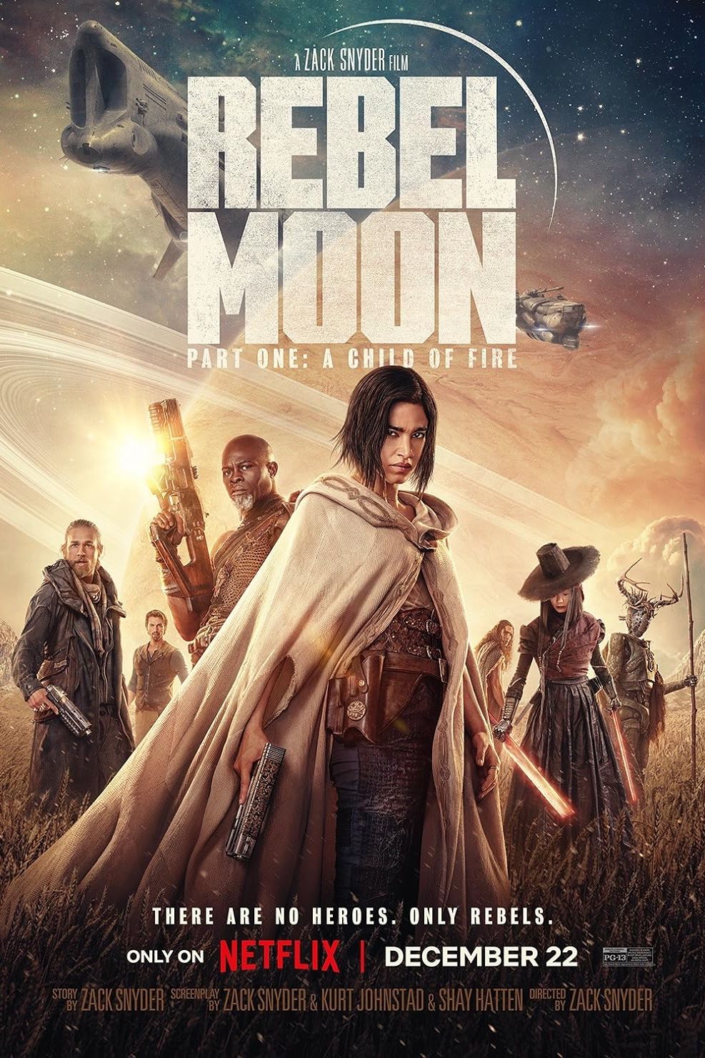 Rebel Moon Part one movie poster