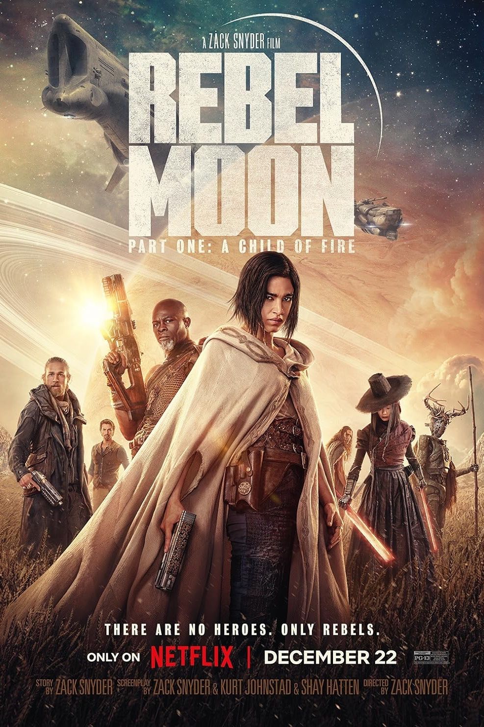 Cartaz do filme Rebel Moon Parte um