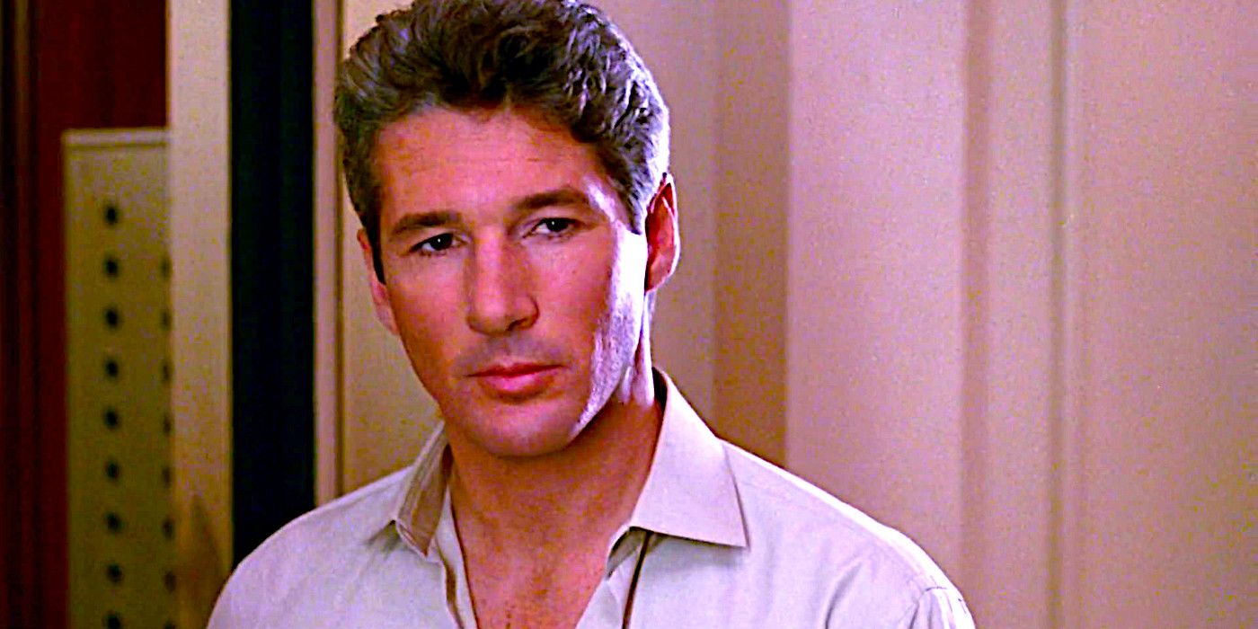 Richard Gere looking dramatic in a scene from Pretty Woman