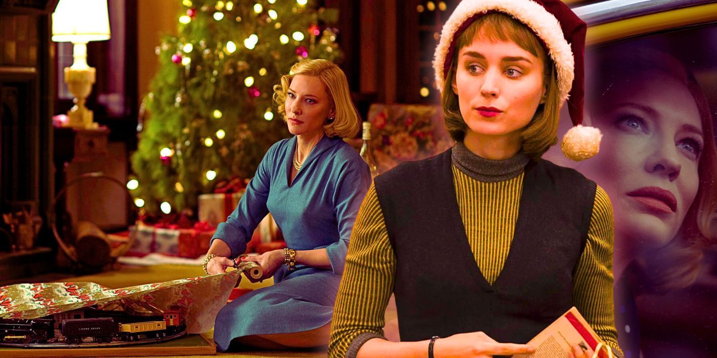 Rooney Mara and Cate Blanchett as Therese and Carol in Carol