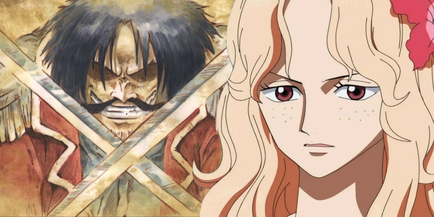 Rouge from One Piece and Roger at his execution