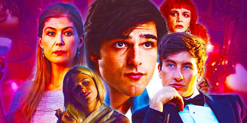 All main cast members in Saltburn