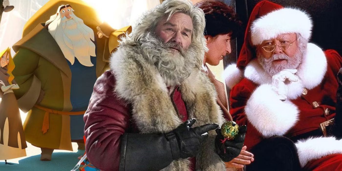 Santa Claus in movies.