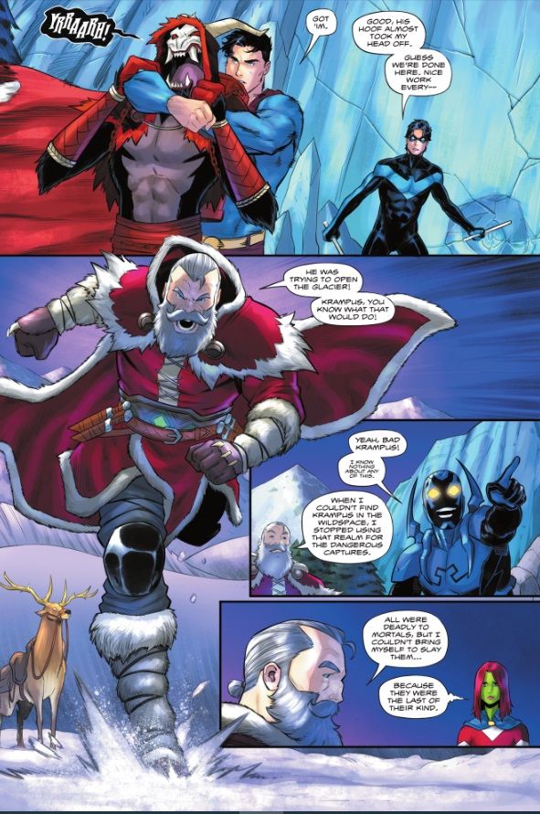 Santa Claus Becomes a True DC Hero with a Genuinely Cool Take on the Fortress of Solitude