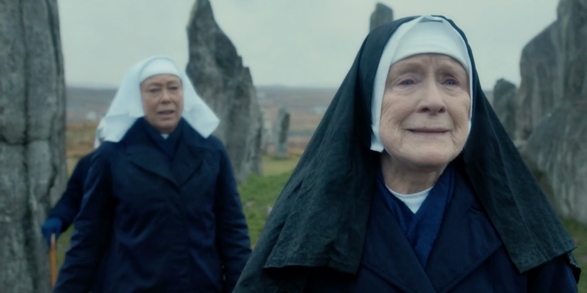 Sister Julienne and Sister Monica Joan in the Outer Hebrides