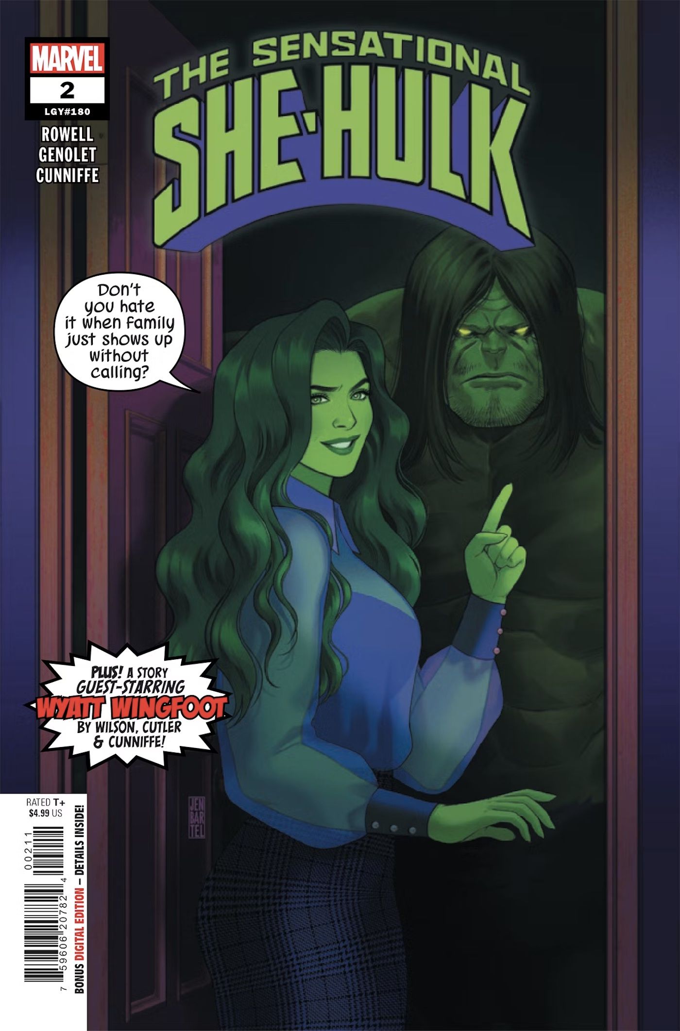 Sensational She-Hulk 2 cover