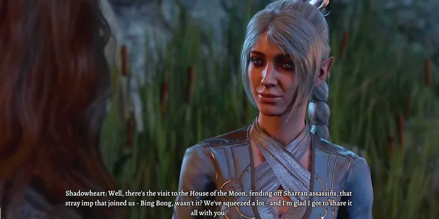Shadowheart talks about her adventures and Bing Bong in the epilogue to Baldur&rsquo;s Gate 3