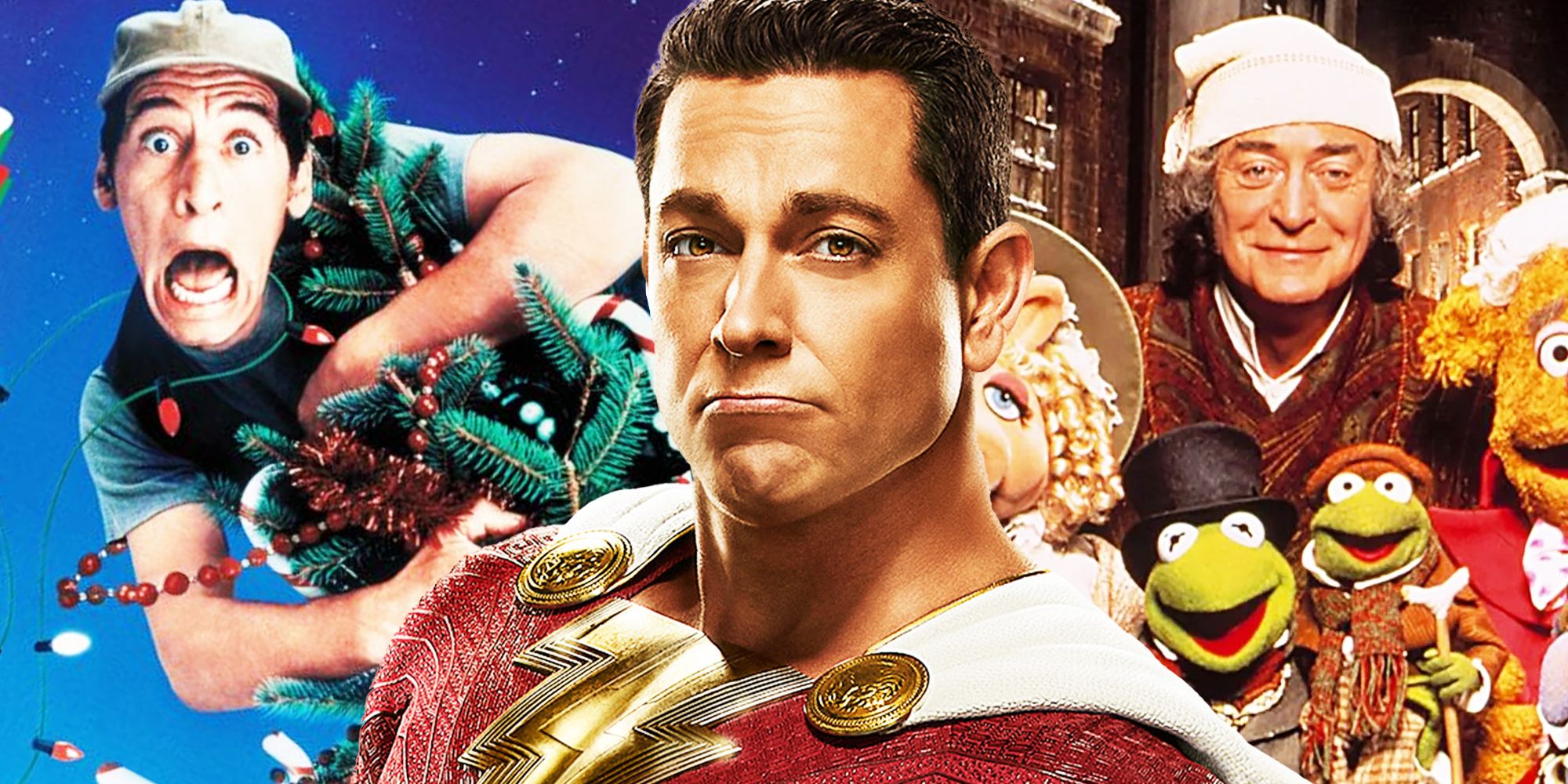 Shazam, Ernest Saves Christmas, and The Muppets Christmas Carol