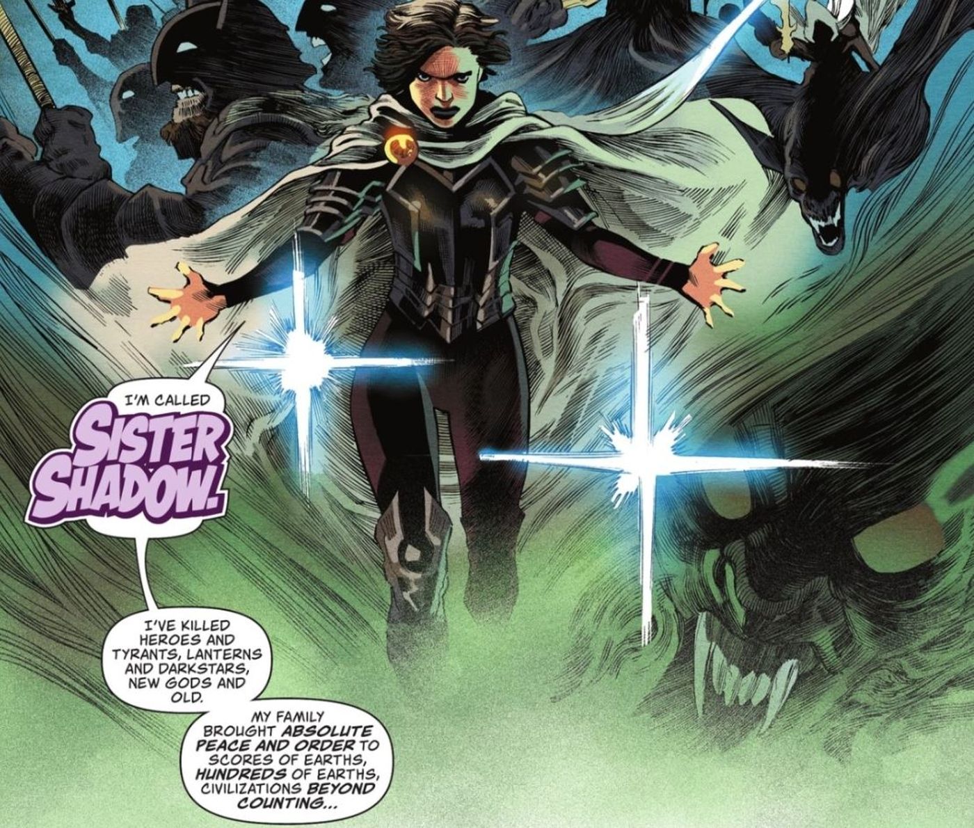 Sister Shadow Reveals Her True Self DC
