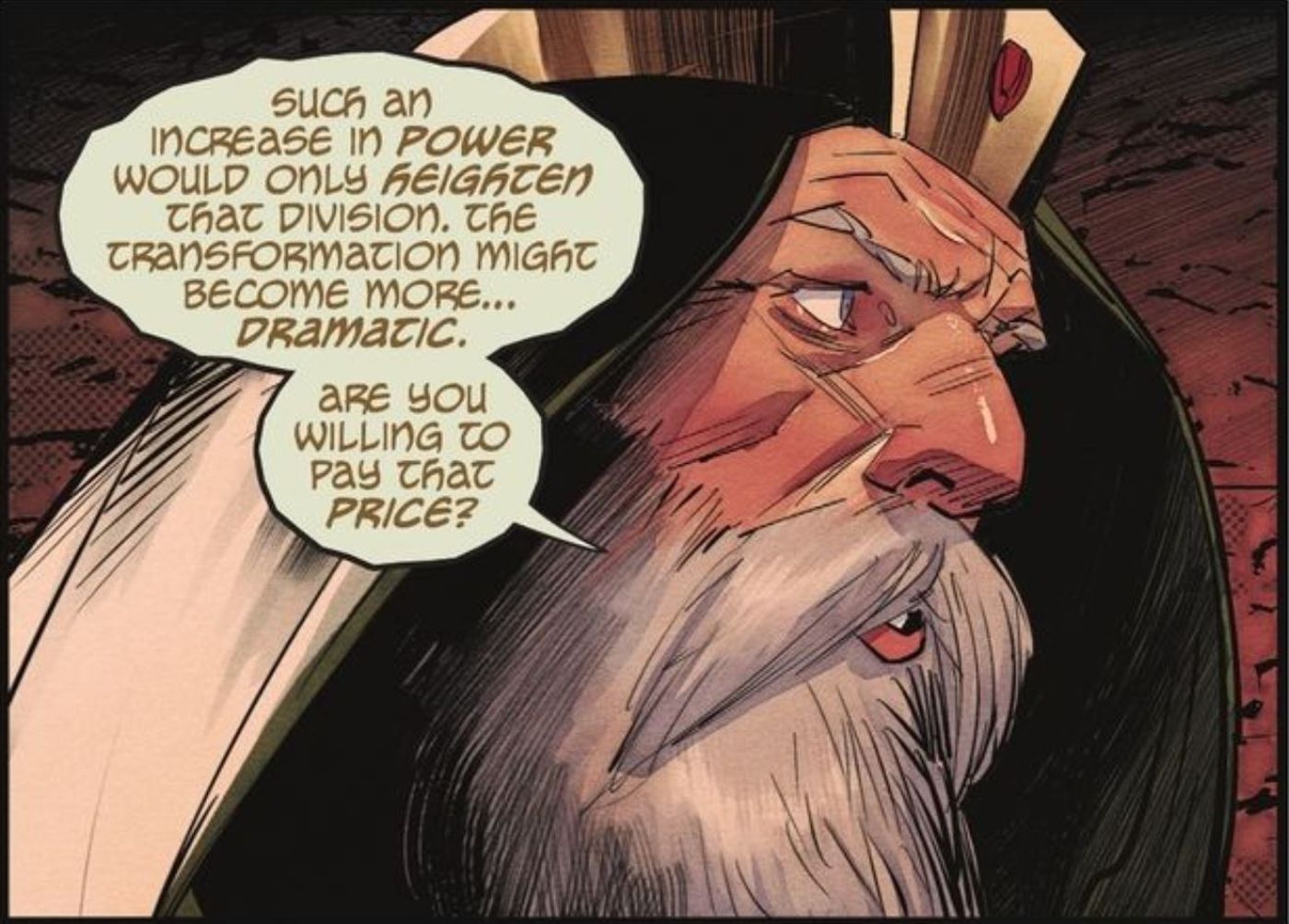 Solomon Warns Billy Batson DC