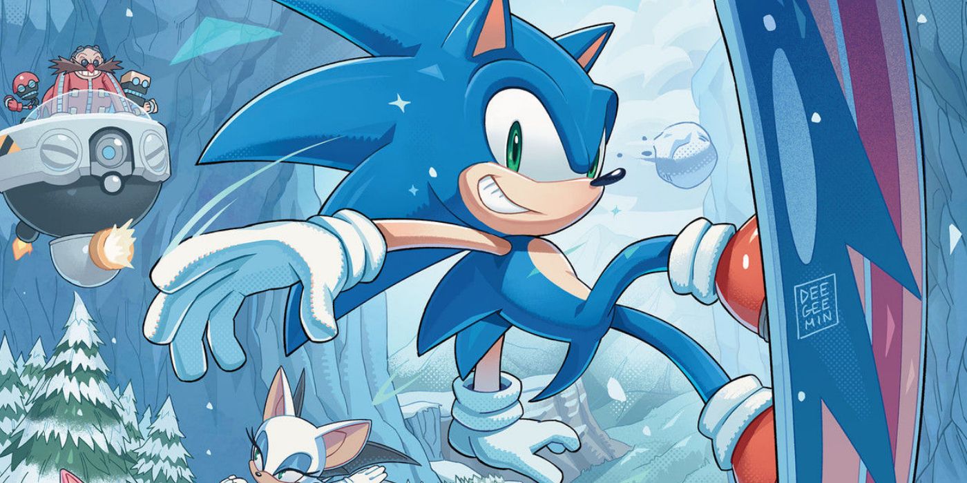 Sonic on the cover of Winter Jam