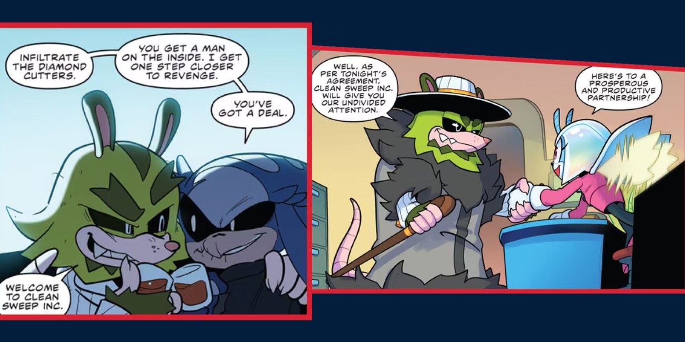 sonic the hedgehog clutch making shady deals